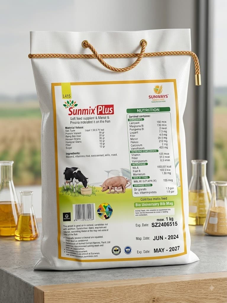 Sunmix Plus 5 кг (витамины, минералы, пробиотики)